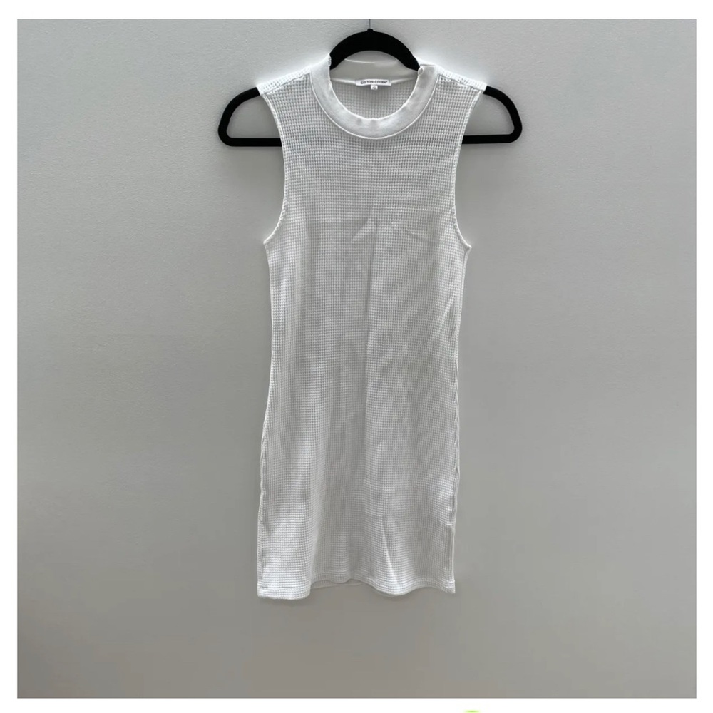 Cotton Citizen Waffle Mini Dress.  Xs